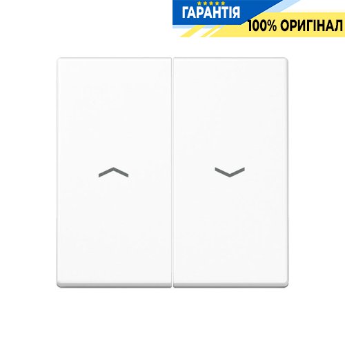 Клавіша 2-а для упр. жалюзі Jung A595PWW білий