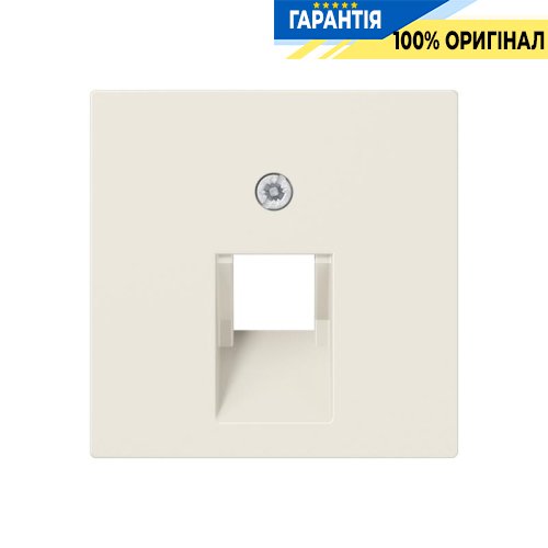 Лицьова панель TF/PC 1-а Jung A569-1PLUA слонова кістка