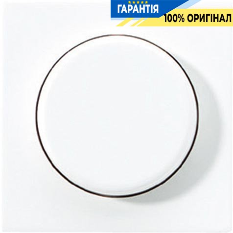 Панель диммера (светорегулятора)поворотного Jung ABA540WW белый