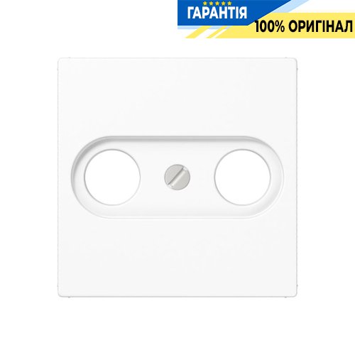 Панель розетки TV+R Jung ABA561PLTVWW белый