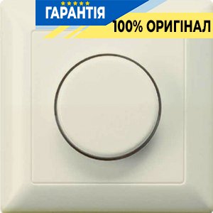 Димер поворотний у зборі 60-400Вт, ЛН Jung AS5544.02V слонова кістка