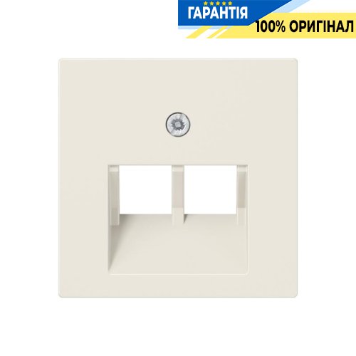 Лицевая панель TF/PC 2-я Jung A569-2BFPLUA слоновая кость