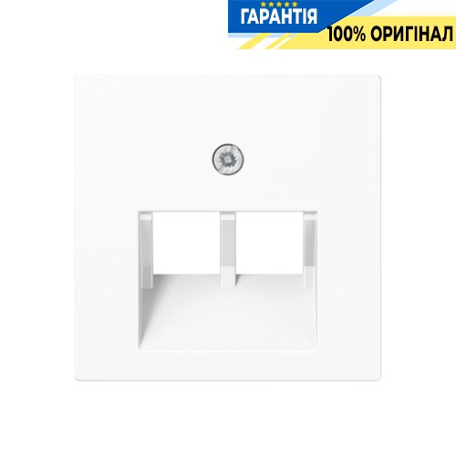 Лицьова панель TF/PC 2-а Jung A569-2BFPLUAWW білий
