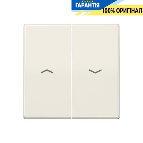 Клавиша 2-я для упр. жалюзи Jung AS591-5PBF слоновая кость