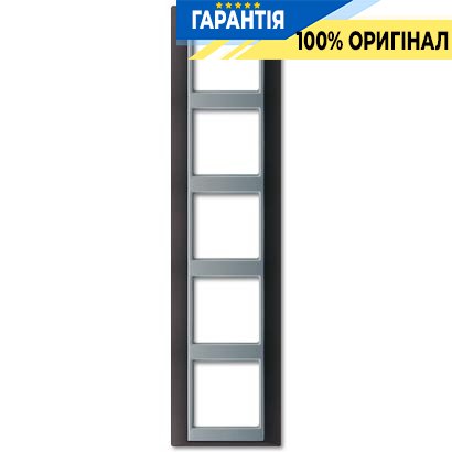 Рамка 5-я Jung AP585ANTAL антрацит-алюминий