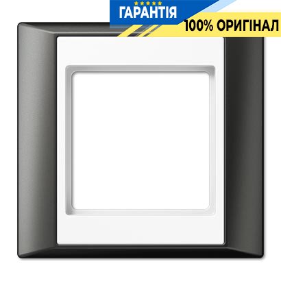 Рамка 1-а Jung AP581ANTWW антрацит-білий