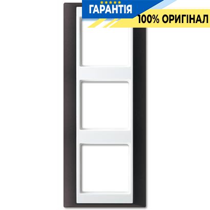 Рамка 3-а Jung AP583ANTWW антрацит-білий