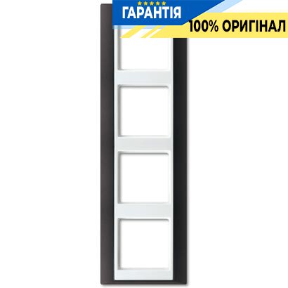 Рамка 4-а Jung AP584ANTWW антрацит-білий