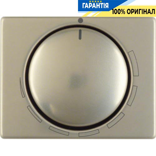 Центральна панель для регулятора кількості обертів, бронза, Berker  Arsys 11340021