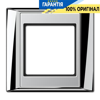 Рамка 1-я Jung AP581GCRAL хром-алюминий