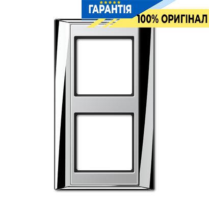 Рамка 2-я Jung AP582GCRAL хром-алюминий