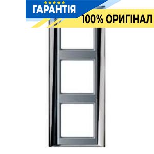 Рамка 3-я Jung AP583GCRAL хром-алюминий