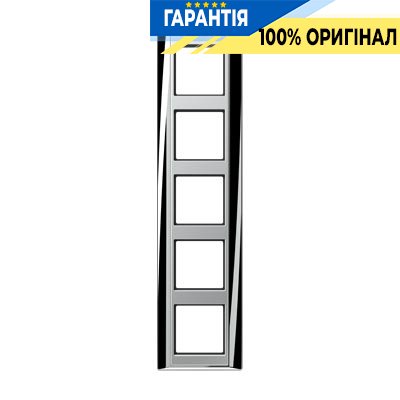 Рамка 5-я Jung AP585GCRAL хром-алюминий