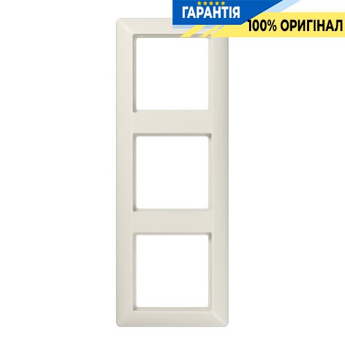 Рамка 3-я Jung AS583 слоновая кость