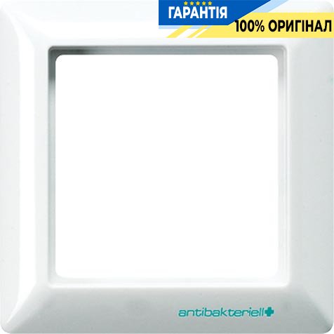 Рамка 1-а Jung ABAS581WW білий