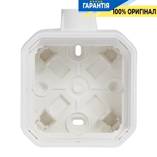 Коробка накладная 1-постовая с вводом ISO20 Legrand Plexo New 069686L белая