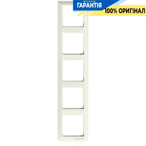 Рамка 5-я Jung ABAS585 слоновая кость