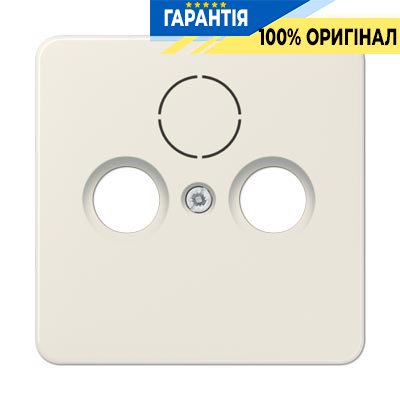 Панель розетки TV+R (SAT) Jung 561SAT сл. кістка