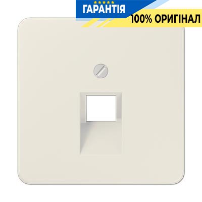 Панель розетки TF/PC 1-а Jung 569-1UA сл. кістка