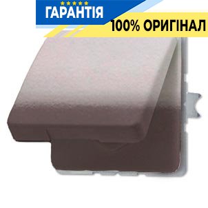 Розетка з з/к з кришкою Jung CD520WUBR коричневий