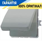 Розетка з з/к з кришкою Jung CD520WUGR сірий