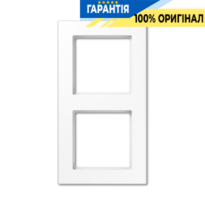 Рамка 2-я JUNG A-Creation AC582BFWW термопласт белая