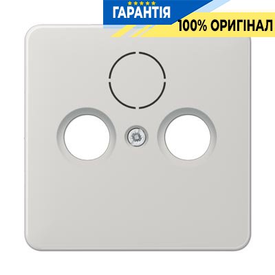 Панель розетки TV+R (SAT) Jung CD561SATLG світло-сірий