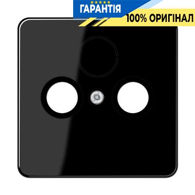 Панель розетки TV+R (SAT) Jung CD561SATSW чорний