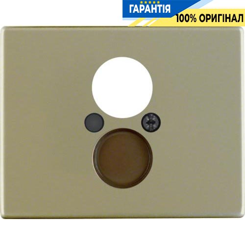 Накладка для розеток для громкоговорителей, бронза «Arsys» Berker 11840001