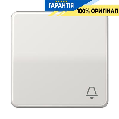 Клавиша с симв. "звонок" Jung CD590KLG светло-серый