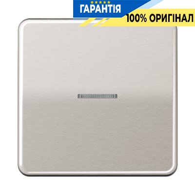 Клавіша 1-а з підсвічуванням Jung CD590KO5PT платина