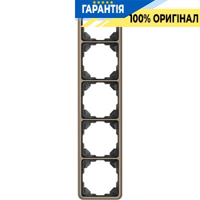 Рамка 5-я Jung CD585GB бронза