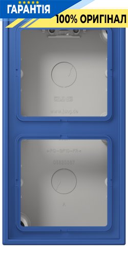 Коробка накладного монтажу 2-позиційна JUNG LC582A253 bleu outremer 59 (4320K)