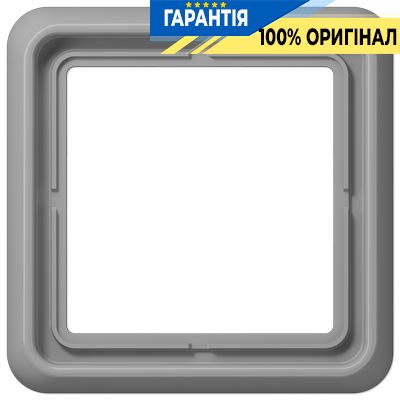 Рамка 1-а Jung CD581GR сірий