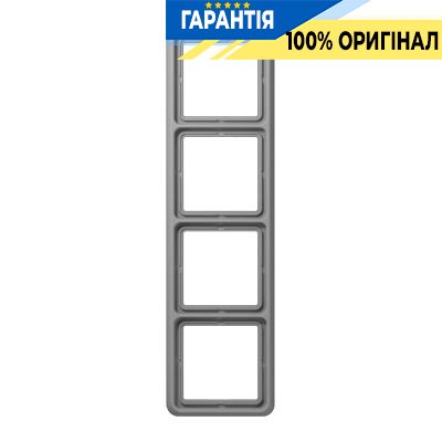 Рамка 4-а Jung CD584GR сірий