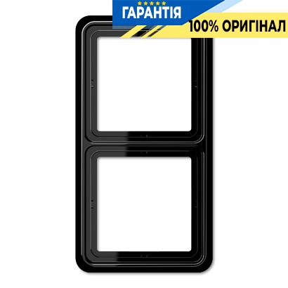 Рамка 2-я Jung CD582SW черный
