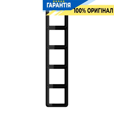 Рамка 5-а Jung CD585SW чорний