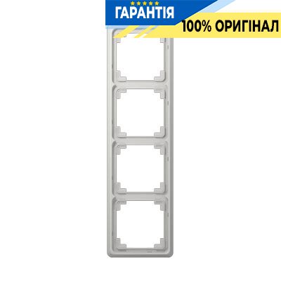 Рамка 4-я Jung CDP584LG светло-серый
