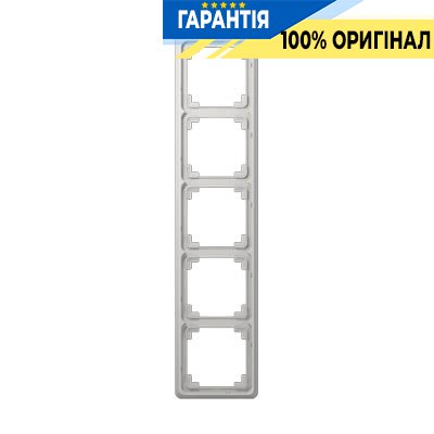 Рамка 5-я Jung CDP585LG светло-серый
