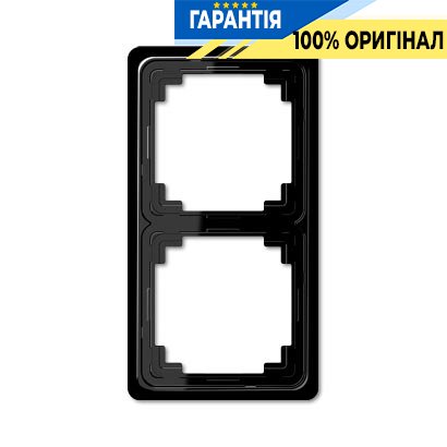 Рамка 2-я Jung CDP582SW черный