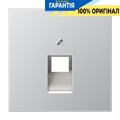 Панель розетки TF/PC 1-а Jung AL2969-1UA Алюміній