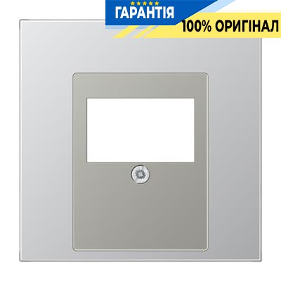 Панель аудиорозетки Jung AL2969T Алюминий