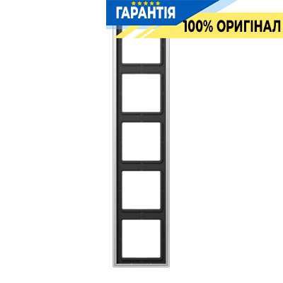 Рамка 5-а Jung AL2985 Алюміній