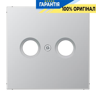 Панель розетки TV+R Jung AL2990TV Алюминий