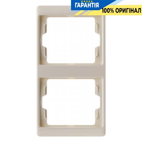 Рамка 2-а, белая, вертикальная, ARSYS, Berker 13230002
