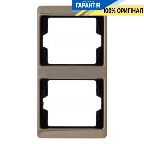 Рамка 2-а, бронза, вертикальная, ARSYS, Berker 13240001