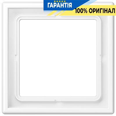 Рамка 1-а Jung LS981WWM білосніжний матовий