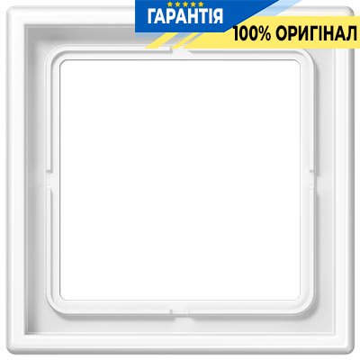 Рамка 1-я Jung LS981WW белый
