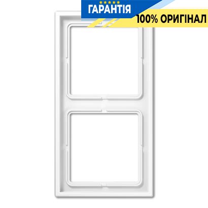 Рамка 2-я Jung LS982WW белый