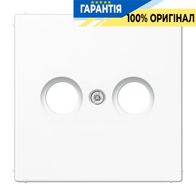 Панель розетки TV+R Jung LS990TVWW белый